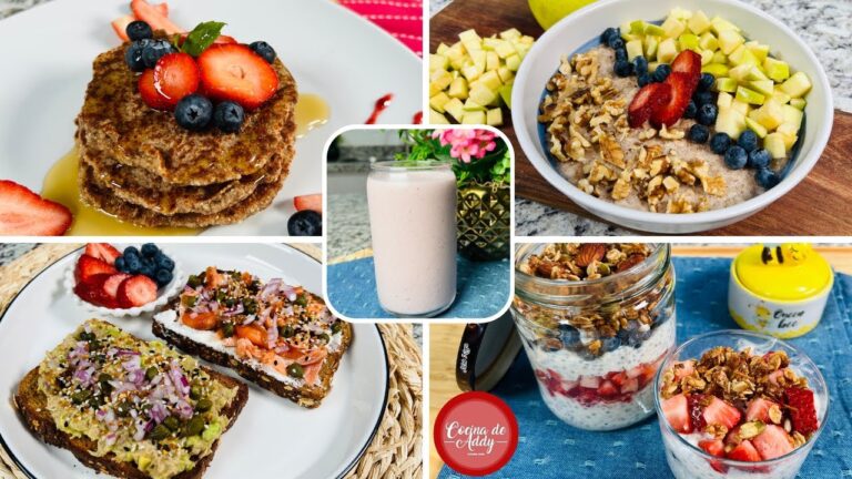 Desayunos con Proteína: Tres Ideas Rápidas sin Huevo