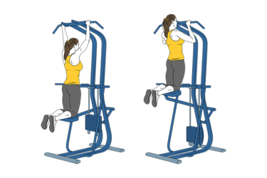 Dominadas en Máquina con Rodillas Flexionadas: Guía Completa para Principiantes