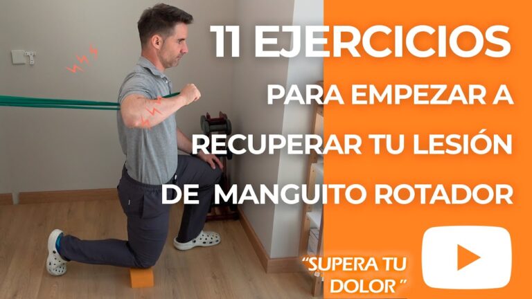 Ejercicios para la Tendinopatía del Manguito Rotador: Guía Completa